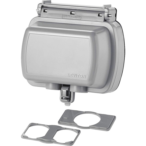 Extra-Duty GFCI & Decora&reg; Wallplate Cover Groupe Generik