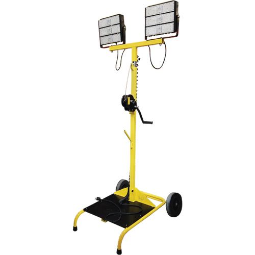 Beacon978 Light Cart with Winch, LED, 150 W, 22500 Lumens, Aluminum Housing Groupe Generik