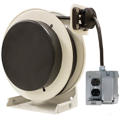 Cord Reel, 50', SJOOW, 12/3 Gauge, 15 A Groupe Generik