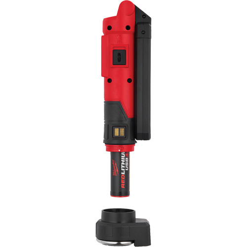 B&acirc;ton lumineux USB Redlithium avec aimant, Crochet/Magn&eacute;tique, Rechargeable, 550 lumens Groupe Generik