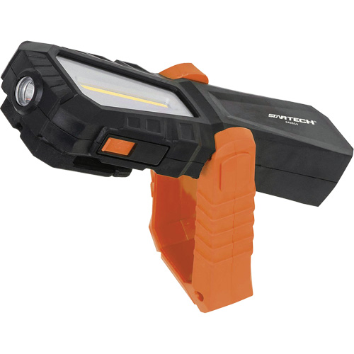 Rechargeable COB Work Light with Magnetic Pivot Base, LED, 240 Lumens, Plastic Housing Groupe Generik