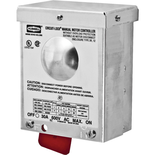 Circuit-Lock&reg; NEMA 3R Enclosure Switch Disconnect Groupe Generik
