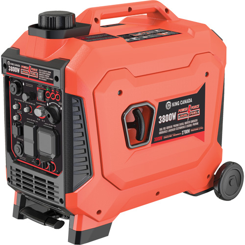 Dual Fuel Gasoline & Propane Digital Inverter Generator Groupe Generik