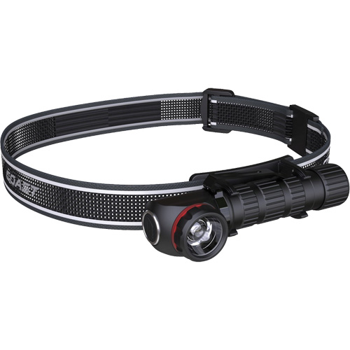 TXM50R Headlamp with Pocket Clip & Magnet, LED, 1250 Lumens, 6 Hrs. Run Time, Rechargeable Batteries Groupe Generik