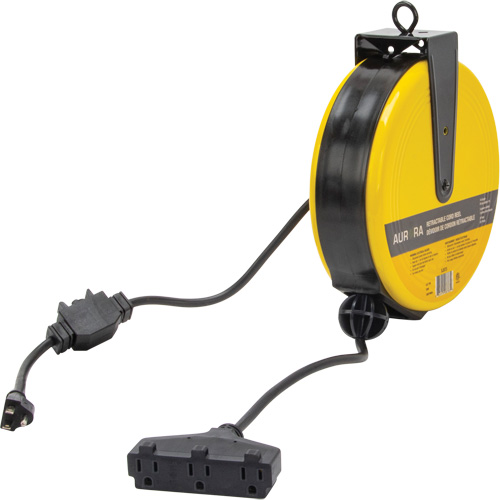 Extension Reel, 25', SJT, 14/3 Gauge, 13 A Groupe Generik