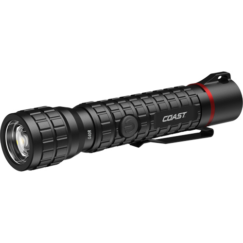 G40R Waterproof Flashlight with Twist Focus, LED, 650 Lumens, Rechargeable Batteries Groupe Generik