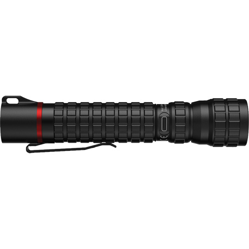G40R Waterproof Flashlight with Twist Focus, LED, 650 Lumens, Rechargeable Batteries Groupe Generik