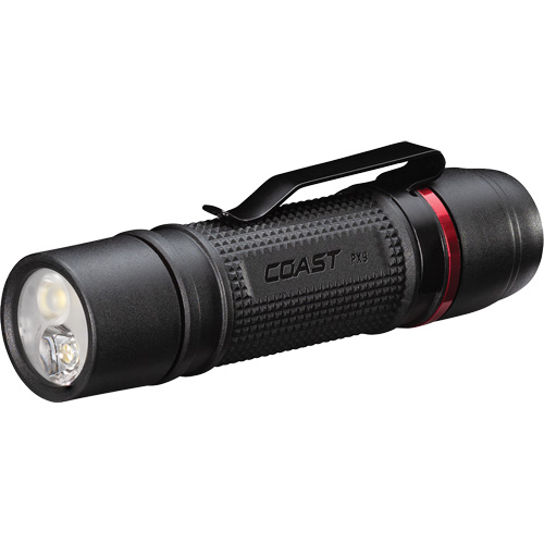 PX9 Dual Optic Flashlight, LED, 750 Lumens, AAA Batteries Groupe Generik
