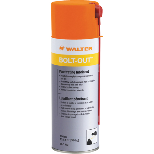 Lubrifiant d&eacute;grippant Bolt-Out, Canette a&eacute;rosol Groupe Generik