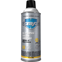 LU206 All-Purpose Silicone Lubricant, Aerosol Can Groupe Generik