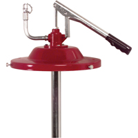 Manual Lubrication Pumps - Volume Delivery Loader Pumps, Zinc, 1 Lb./6 strokes, Fits 5 gal. Groupe Generik