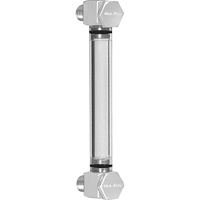 Indicateur de niveau &agrave; liquide en Rond Nylon, Filet&eacute;, 5" lo, 205°F (96,11° C) Groupe Generik