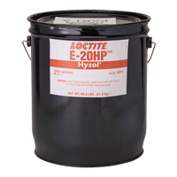 Adh&eacute;sifs structuraux &agrave; s&eacute;chage rapide E-20P, 5 gal., Seau, Deux composants, Blanc Groupe Generik