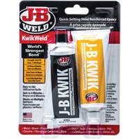 Colle &eacute;poxyde KwikWeld, Deux composants, Tube, 10 oz, Gris Groupe Generik
