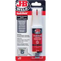 KwikWeld Adhesive, 25 ml, Syringe, Two-Part, Grey Groupe Generik
