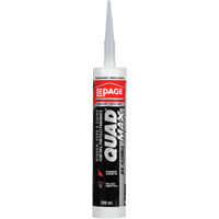Quad&reg; Max Siding & Window Sealant, 280 ml, Tube, Off-White Groupe Generik