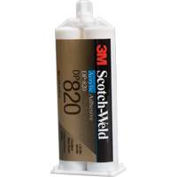 Adh&eacute;sif acrylique Scotch-Weld, Deux composants, Cartouche double, 1,6 oz liq., Blanc cass&eacute; Groupe Generik