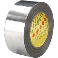 High-Temperature Aluminum Foil/Glass Cloth Tape, 7.3 mils Thick, 25.4 mm (1") x 33 m (108') Groupe Generik