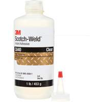 Scotch-Weld Instant Adhesive CA5, Clear, Bottle, 1 lbs. Groupe Generik