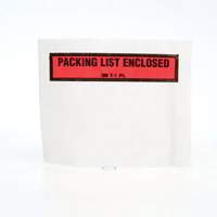 Pochette pour bordereau d'exp&eacute;dition, 5-1/2" lo x 4-1/2" la, Style Insertion par extr&eacute;mit&eacute; Groupe Generik