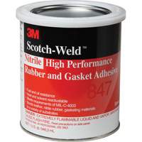 Adh&eacute;sif haute performance pour caoutchouc et joints Scotch-Weld, Gallon, Brun Groupe Generik