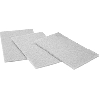 Tampons de nettoyage manuel Scotch-Brite No 7445, C&eacute;ramique, 6" x 9", Grain Nettoyage Groupe Generik