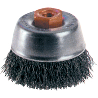 Crimped Wire Cup Brushes - High Speed Small Grinder Groupe Generik