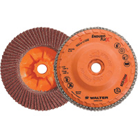 Enduro-Flex Flap Disc, 4-1/2" x 5/8"-11, Type 27, 40 Grit, Zirconia Alumina Groupe Generik