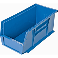 Ultra Stack & Hang Bin, 5-1/2" W x 5" H x 10-7/8" D, Blue Groupe Generik