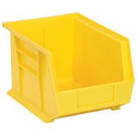 Bacs ultra empilable & suspendable, 8-1/4" la, 7" h x 10-3/4" p, Jaune Groupe Generik