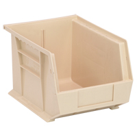 Bacs ultra empilable & suspendable, 8-1/4" la, 7" h x 10-3/4" p, Ivoire Groupe Generik