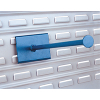 Supports fixes pour contenants - Accessoires pour panneaux &agrave; fentes Groupe Generik