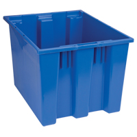 Contenants Stack & Nest, 13" x 19,5" x 15,5", Bleu Groupe Generik