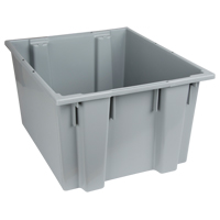 Contenants Stack & Nest, 13" x 23,5" x 19,5", Gris Groupe Generik