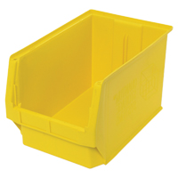 Contenants g&eacute;ants empilables, 12,375" la x 19,75" p x 11,875" h, Jaune Groupe Generik