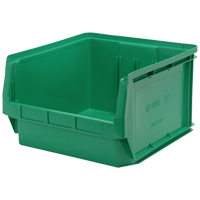 Contenants g&eacute;ants empilables, 18,375" la x 19,75" p x 11,875" h, Vert Groupe Generik