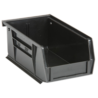Ultra Stack & Hang Bin, 4-1/8" W x 3" H x 7-3/8" D, Black Groupe Generik