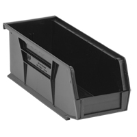 Ultra Stack & Hang Bin, 4-1/8" W x 4" H x 10-7/8" D, Black Groupe Generik
