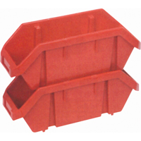 Boîtes &agrave; ramassage rapide "Quick Pick", 7" x 8,375" x 18,5", Rouge Groupe Generik