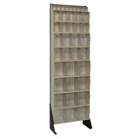 Tip-Out Bins Stand, 23-5/8" W x 8" D x 75" H, 36 Drawers Groupe Generik