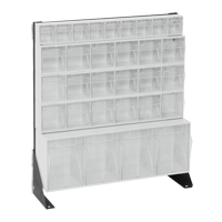 Tip-Out Bins Stand, 23-5/8" W x 8" D x 28" H, 31 Drawers Groupe Generik