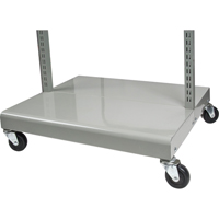 Servante mobile de bacs &agrave; plateaux inclinables - chariot seulement, &agrave; deux c&ocirc;t&eacute;s, 26-1/4" la x 22" p x 57-1/2" h Groupe Generik