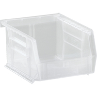 Clear-View Ultra Stack & Hang Bin, 4-1/8" W x 3" H x 5-3/8" D, Clear Groupe Generik
