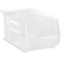 Clear-View Ultra Stack & Hang Bin, 8-1/4" W x 7" H x 14-3/4" D, Clear Groupe Generik