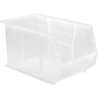 Clear-View Ultra Stack & Hang Bin, 8-1/4" W x 8" H x 13-5/8" D, Clear Groupe Generik