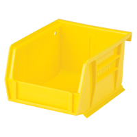 Stack & Hang Bin, 4-1/8" W x 3" H x 5-3/8" D, Yellow Groupe Generik