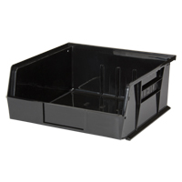 Stack & Hang Bin, 11" W x 5" H x 10-7/8" D, Black Groupe Generik