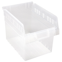 Bacs pour &eacute;tag&egrave;re Store-Max, 8-3/8" la x 8" H x 11-5/8" p, Transparent, Capacit&eacute; 44 lb Groupe Generik