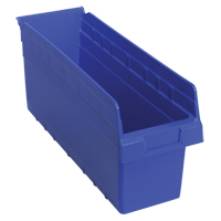 Bacs pour &eacute;tag&egrave;re Store-Max, 6-5/8" la x 8" H x 17-7/8" p, Bleu, Capacit&eacute; 56 lb Groupe Generik