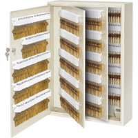 Heavy-Duty Key Cabinet, 730 Keys, Beige Groupe Generik